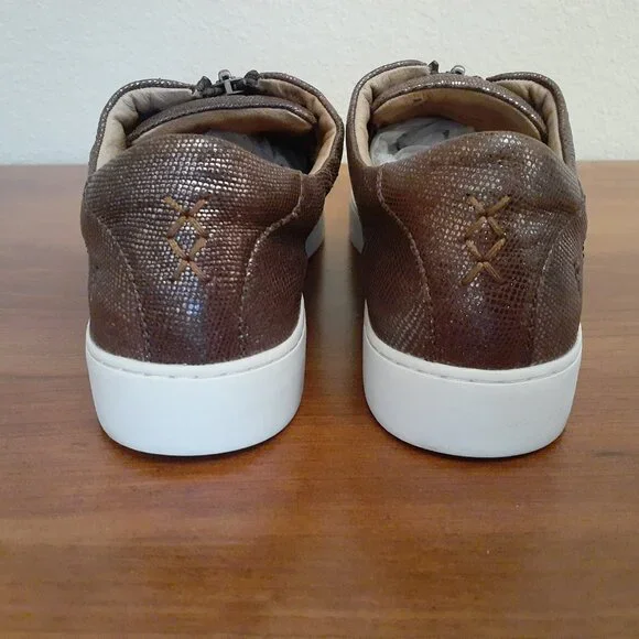 Frye Lena Low Zip Sneakers - Picture 8 of 10